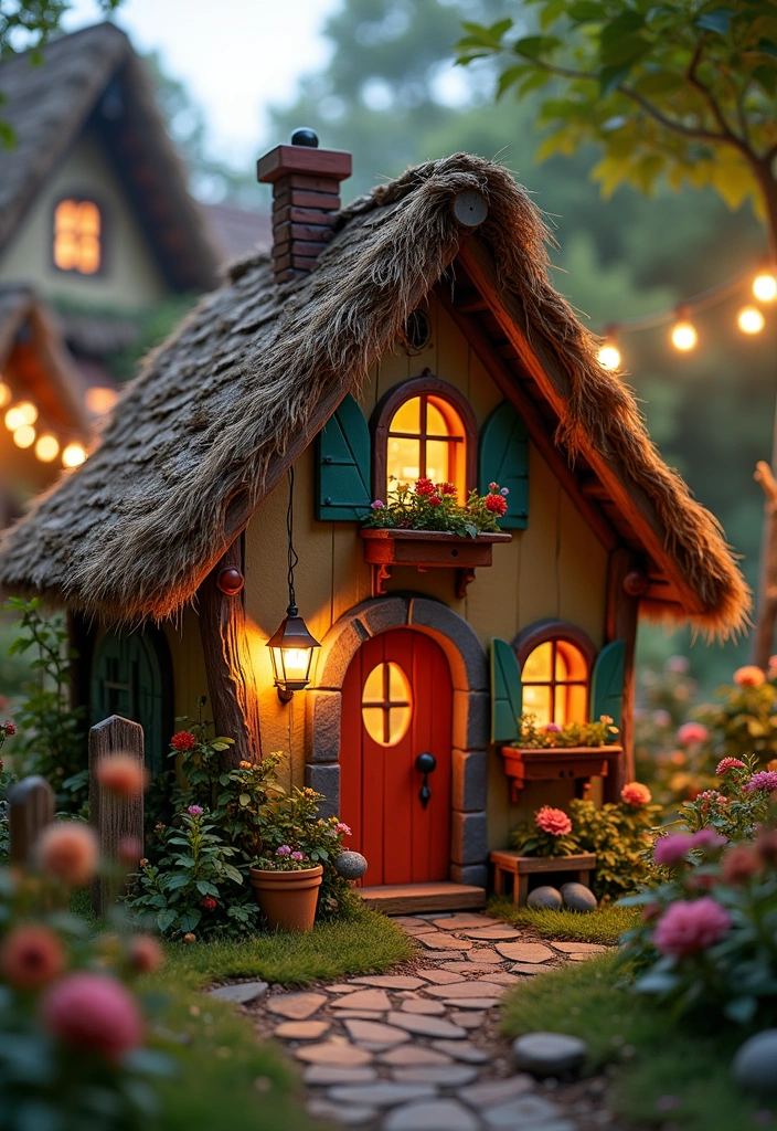 20 Captivating Chicken House Ideas for Your Backyard - 3. Fairy-Tale Cottage Coop