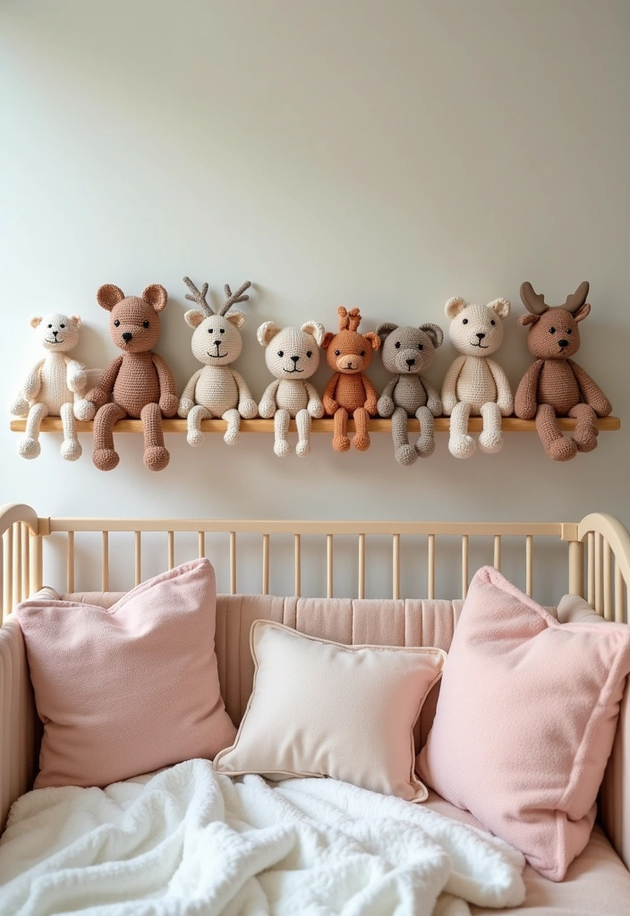 20 Crochet Room Decor Ideas - 15. Whimsical Crochet Dolls and Toys