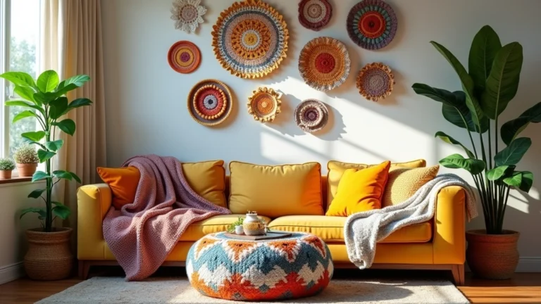 20 Crochet Room Decor Ideas