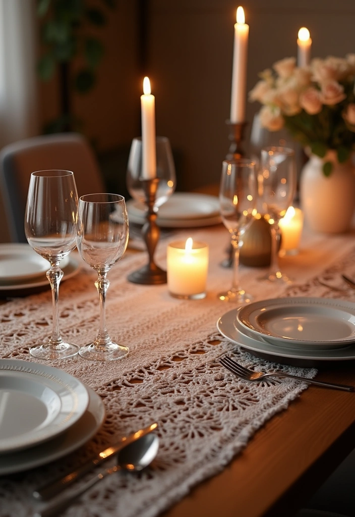 20 Crochet Room Decor Ideas - 9. Elegant Crochet Table Runners