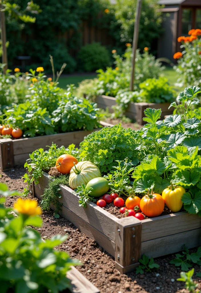 20 Simple Backyard Ideas to Transform Your Outdoor Space - 13. Raised Vegetable Garden Beds