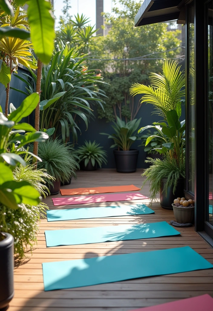 20 Simple Backyard Ideas to Transform Your Outdoor Space - 17. Outdoor Workout Space