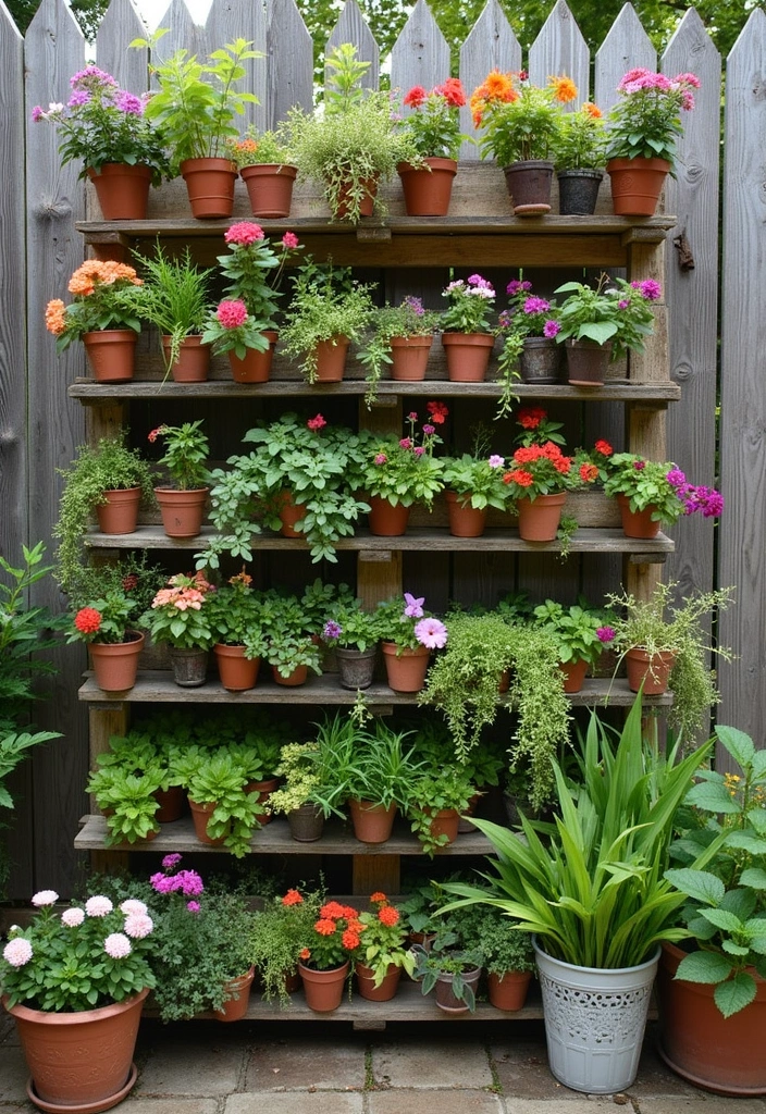 20 Simple Backyard Ideas to Transform Your Outdoor Space - 2. Vertical Garden Wall