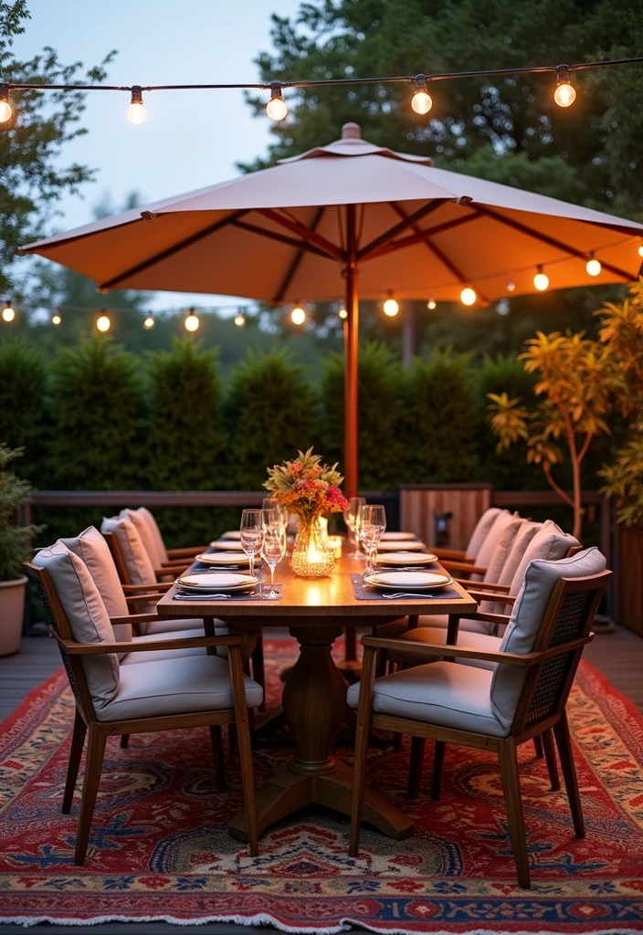 20 Simple Backyard Ideas to Transform Your Outdoor Space - 4. Outdoor Dining Oasis