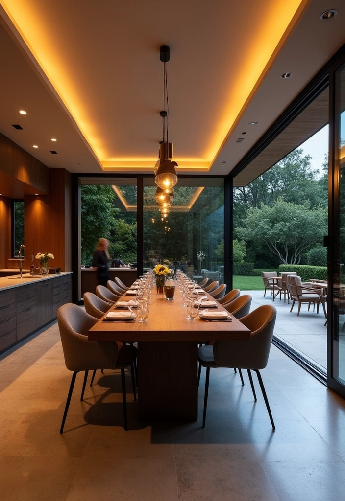 21 All Season Room Addition Ideas - 11. Elegant Dining Room Extension