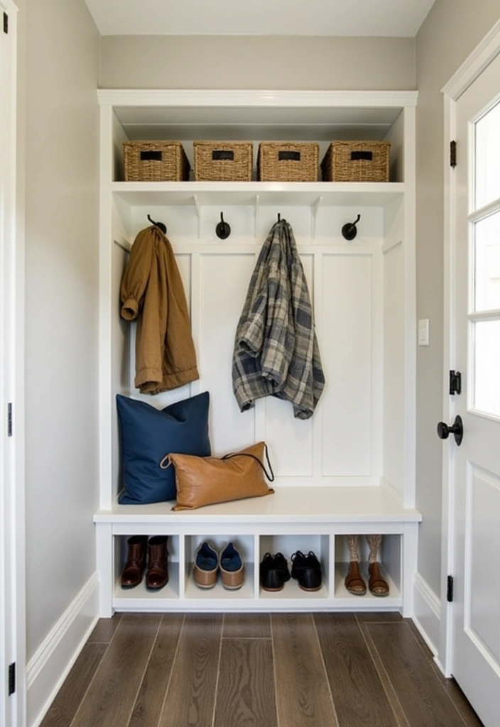 21 All Season Room Addition Ideas - 14. Welcoming Mudroom