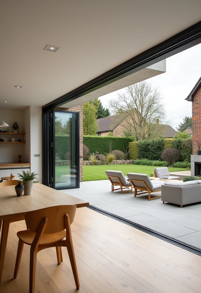 21 All Season Room Addition Ideas - 2. Modern Glass Extension