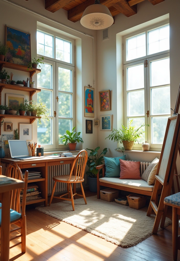 21 All Season Room Addition Ideas - 5. Art Studio Retreat