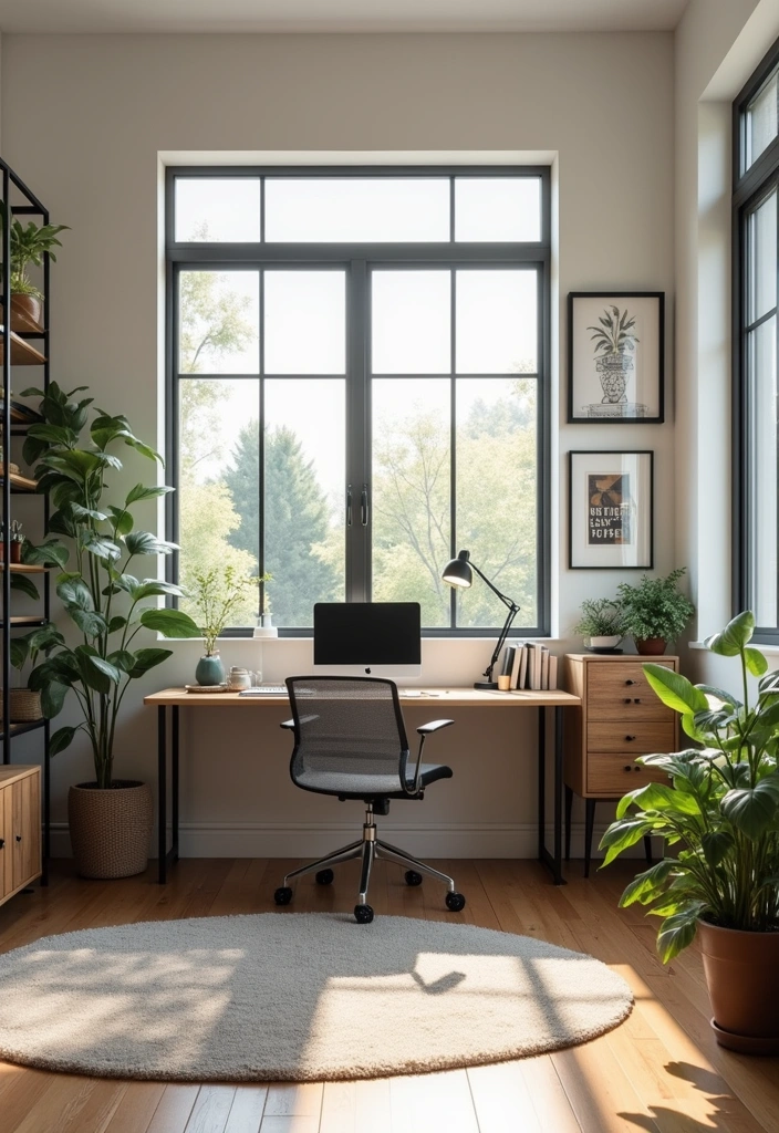 21 All Season Room Addition Ideas - 6. Home Office Oasis