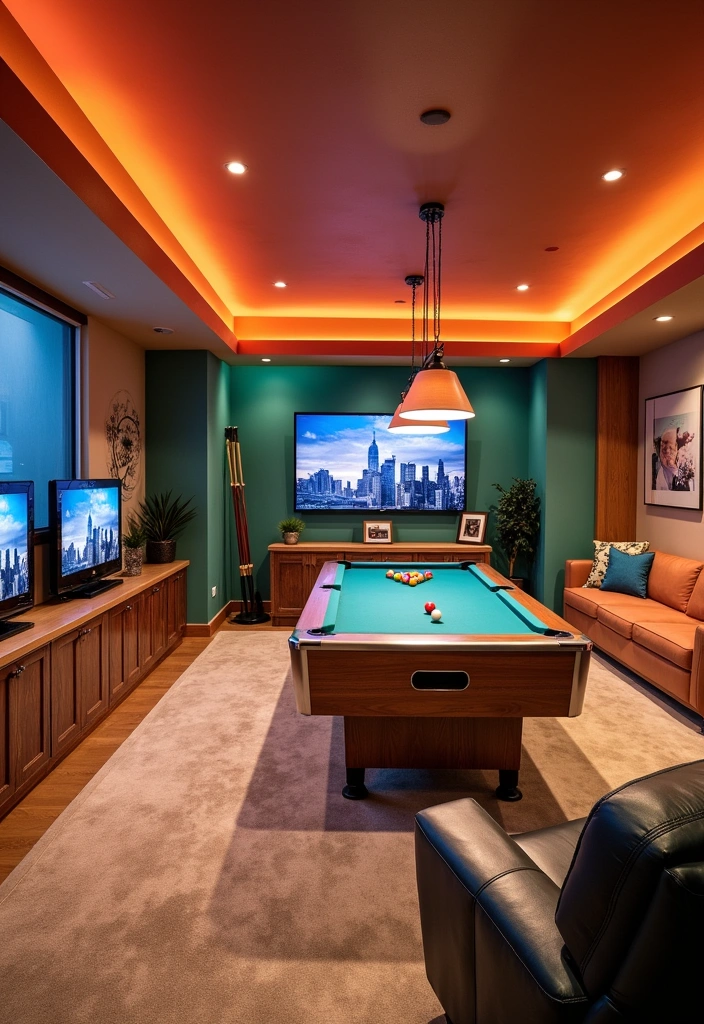 21 All Season Room Addition Ideas - 8. Multi-Purpose Game Room