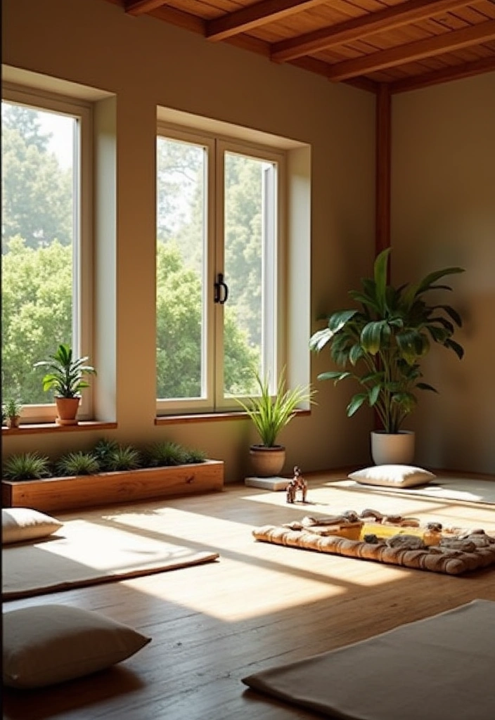 21 All Season Room Addition Ideas - 9. Serene Meditation Space