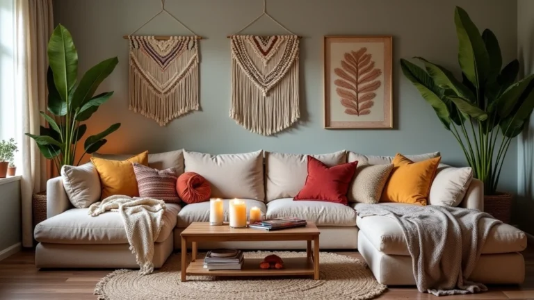 21 Cozy Boho Living Room Ideas