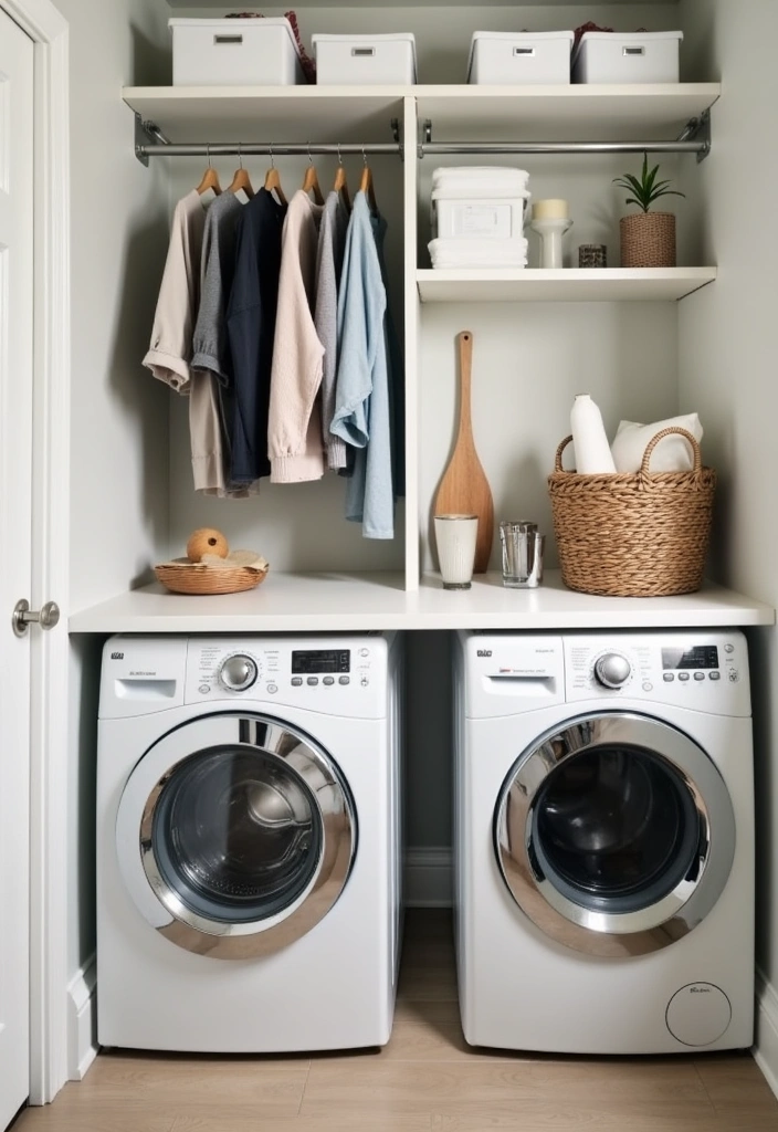 21 Creative Laundry Room Wall Ideas to Elevate Your Space - 21. Functional Utility Wall