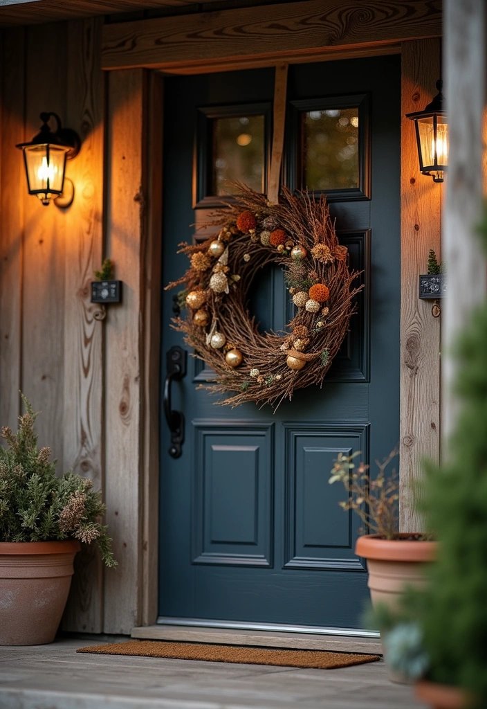 21 Farm Stand Ideas for Your Home Decor - 14. DIY Wreaths for Every Season