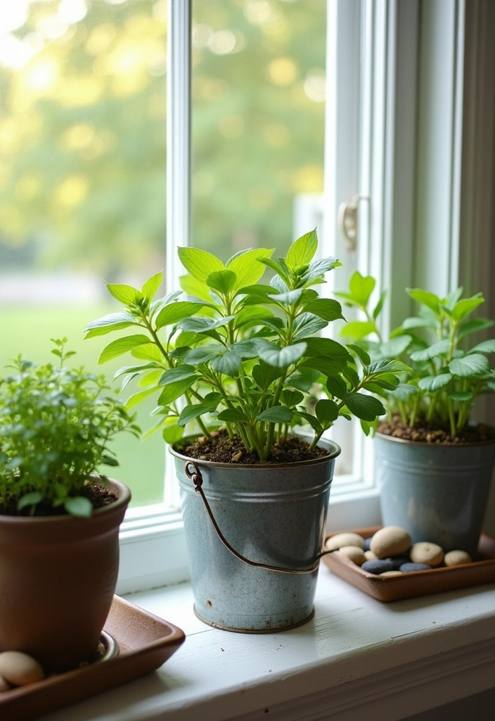 21 Farm Stand Ideas for Your Home Decor - 8. Farmhouse-Style Planters