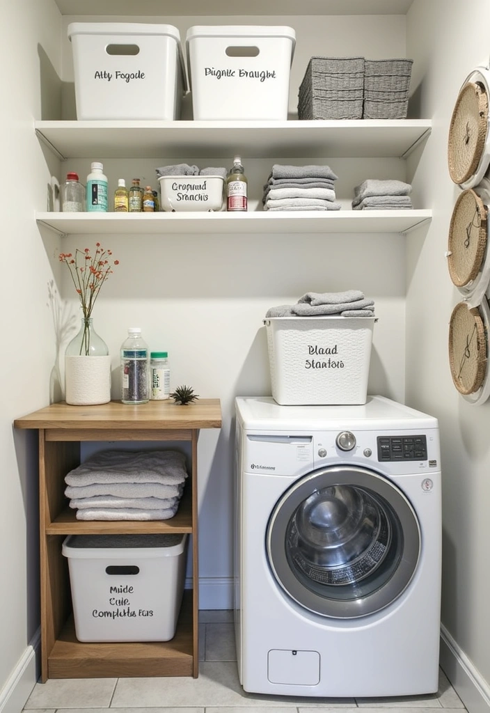 21 Laundry Room Inspiration Ideas - 8. Organized and Efficient