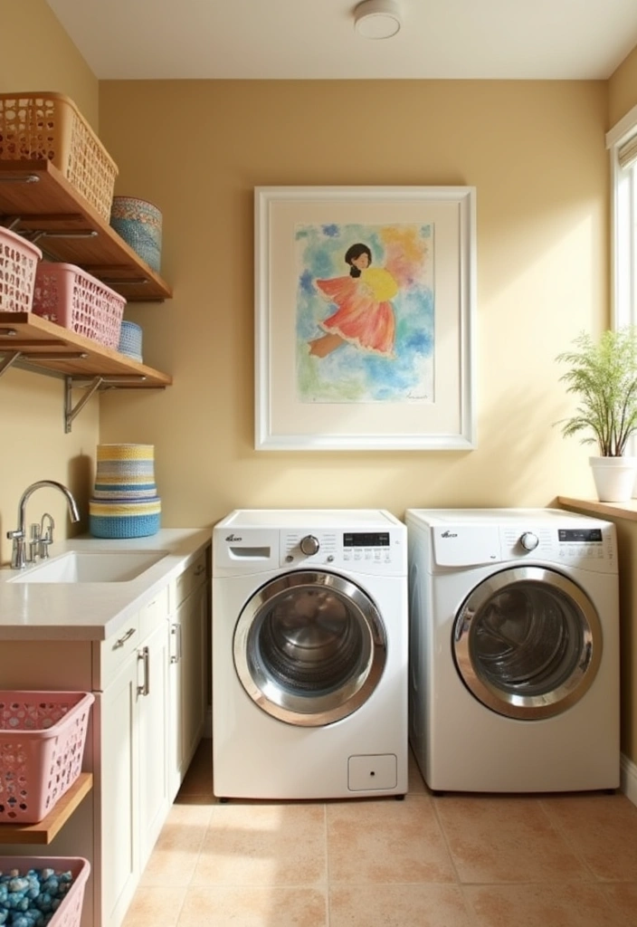 21 Laundry Room Paint Ideas to Transform Your Space - 15. Mellow Beige