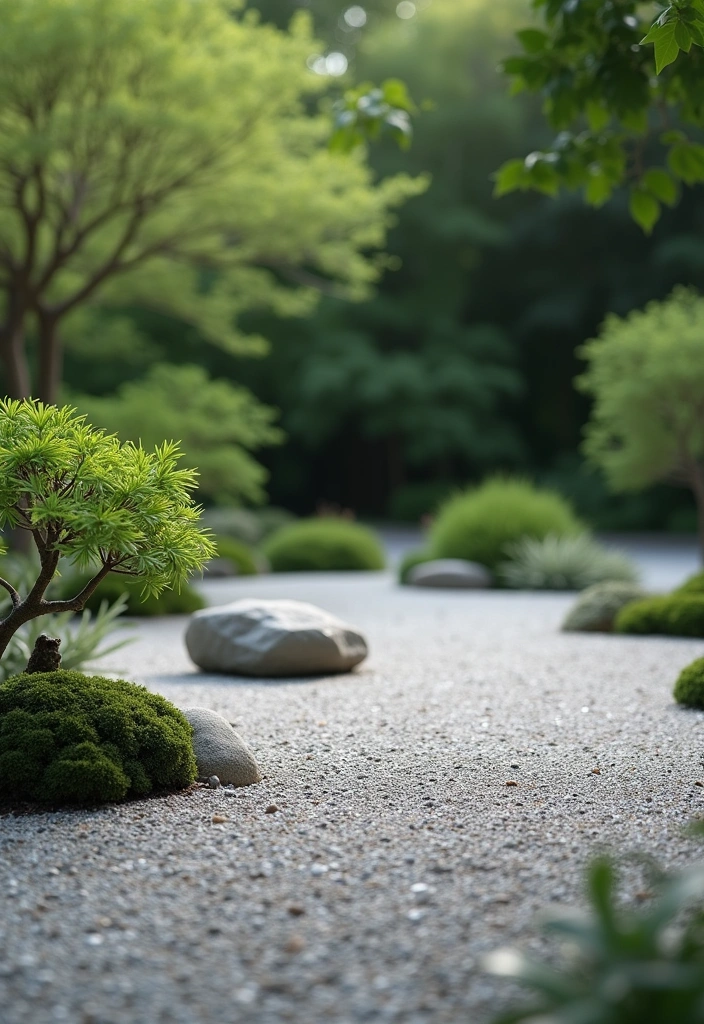 21 Tiny Backyard Ideas - 20. Zen Garden Patch