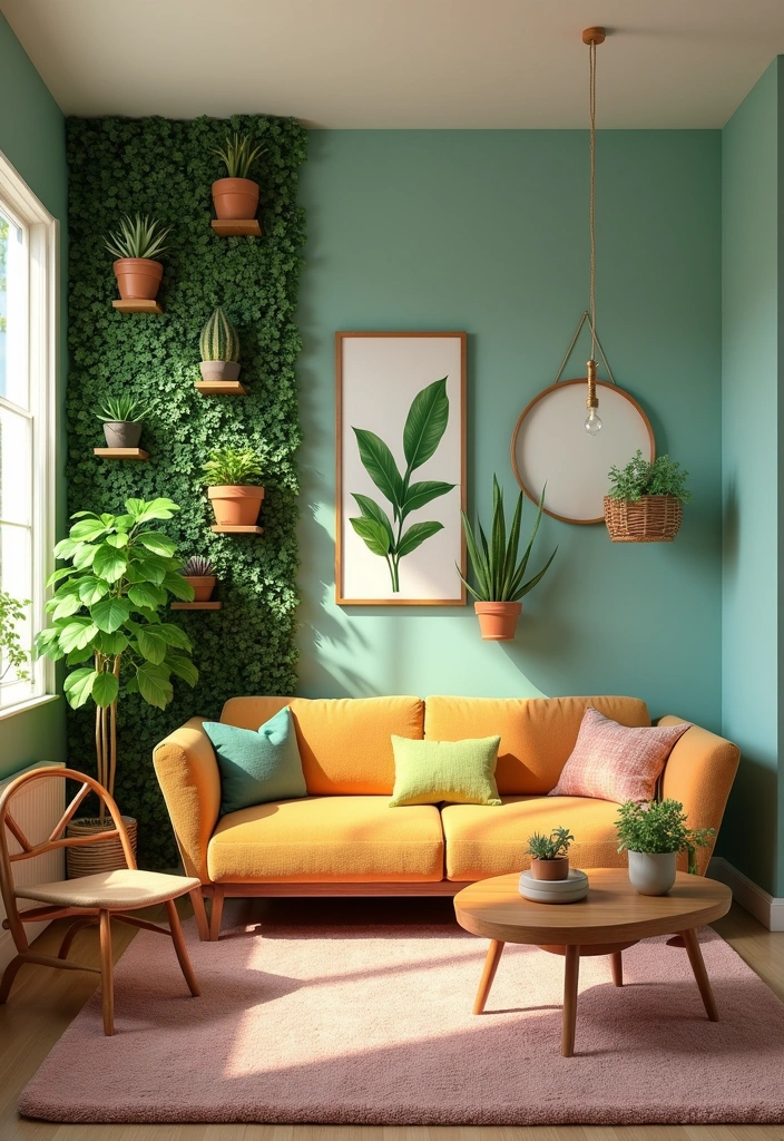 21 Toca Boca Living Room Ideas - 5. Nature-Inspired Decor