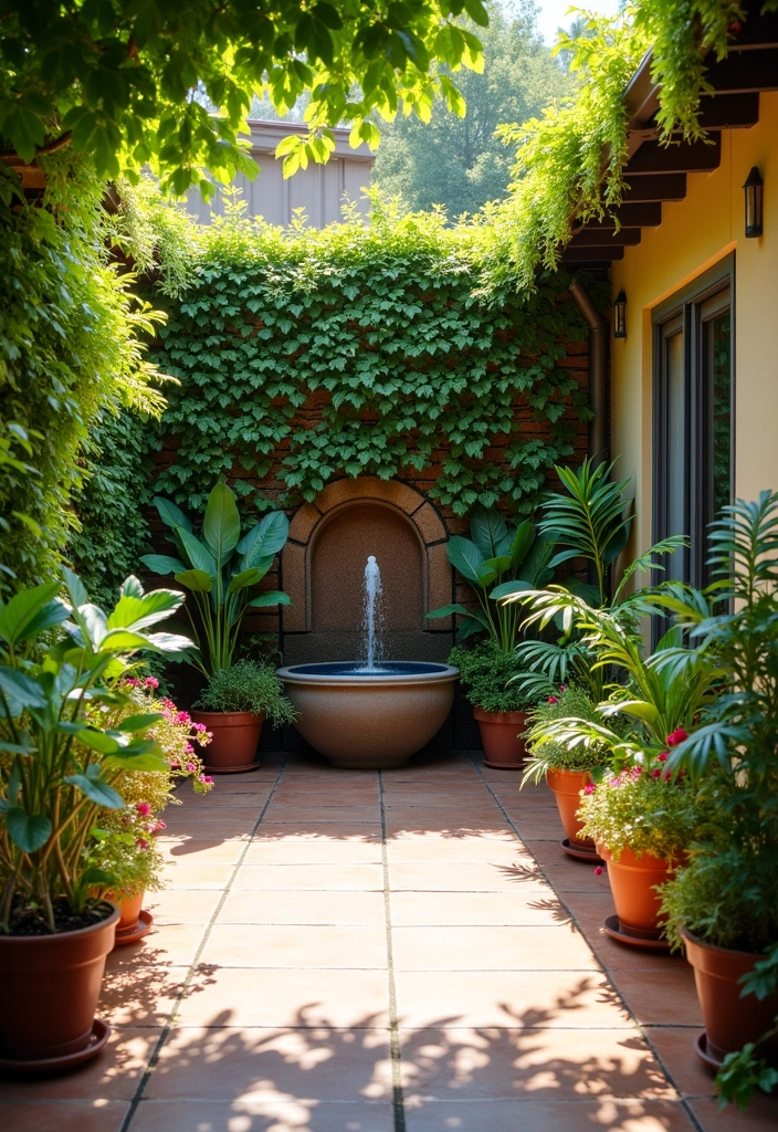 22 Back Patio Ideas to Transform Your Outdoor Space - 2. Lush Green Oasis