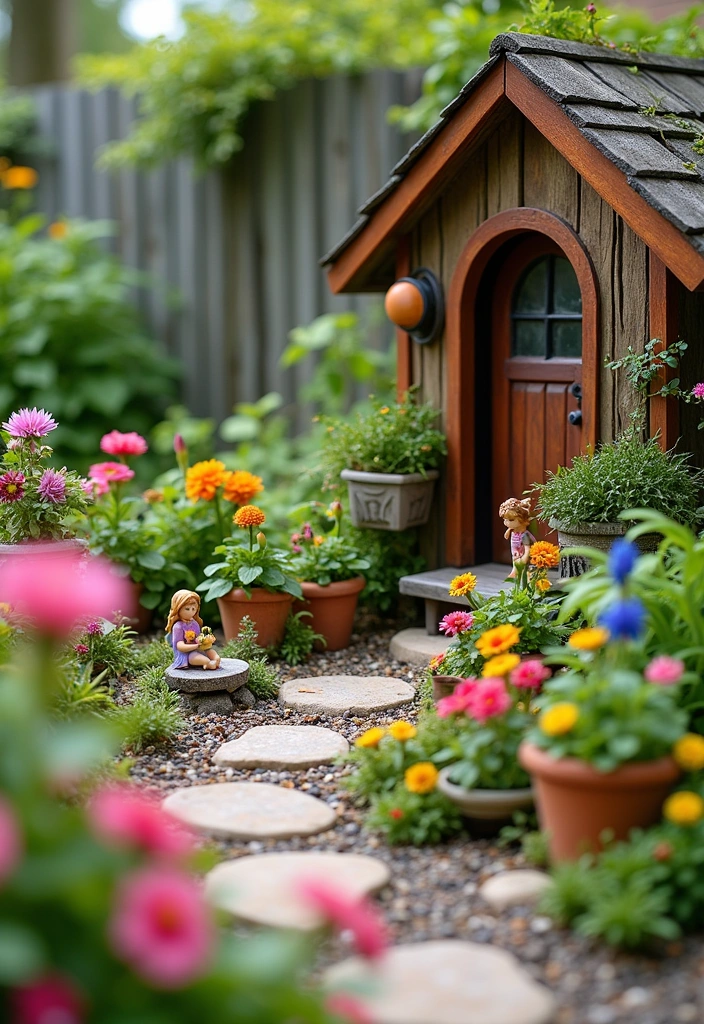 22 Back Patio Ideas to Transform Your Outdoor Space - 21. Whimsical Fairy Garden