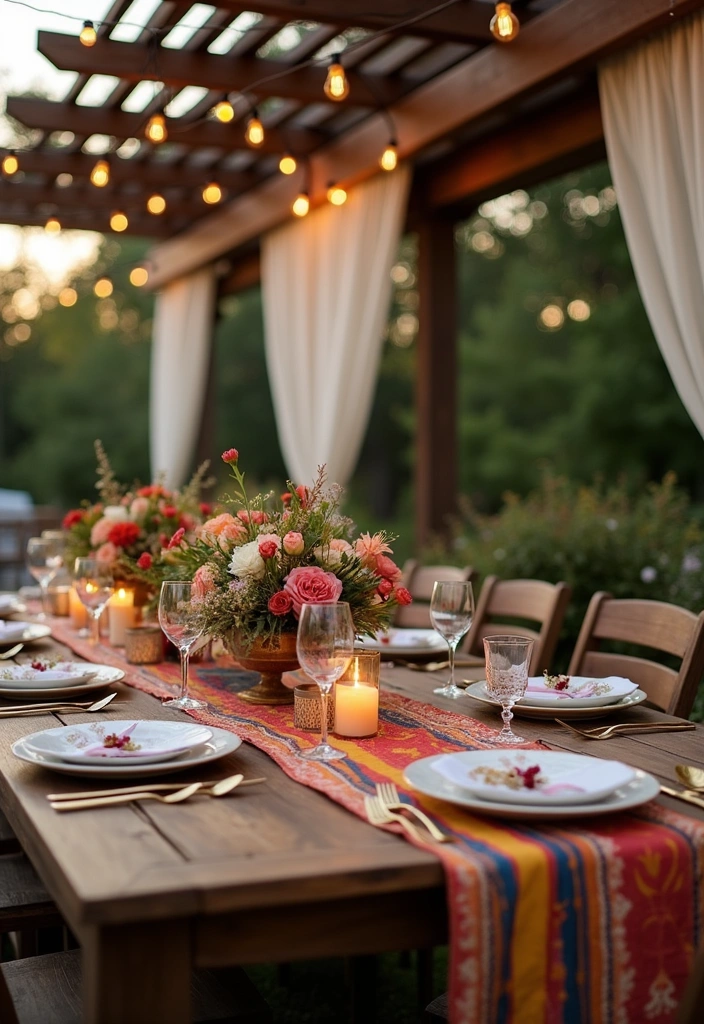 22 Back Patio Ideas to Transform Your Outdoor Space - 3. Chic Outdoor Dining Area
