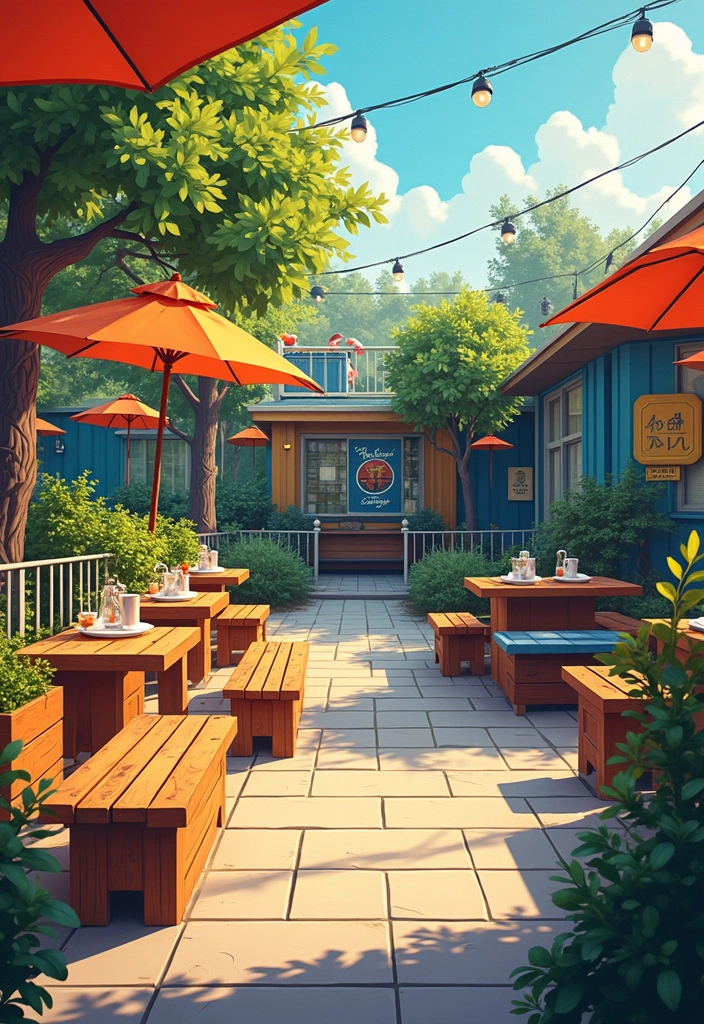 22 Back Patio Ideas to Transform Your Outdoor Space - 8. Playful Patio Games