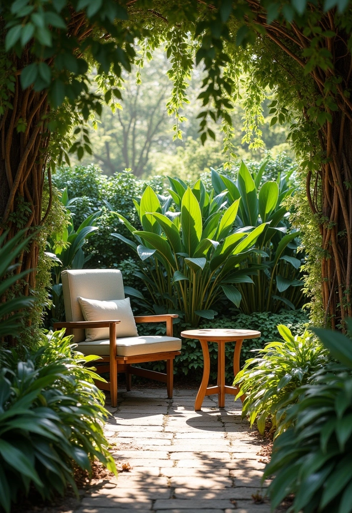 22 Backyard Privacy Ideas - 20. Hidden Nooks with Planting