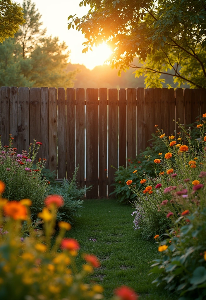22 Backyard Privacy Ideas - 4. Rustic Wood Fencing