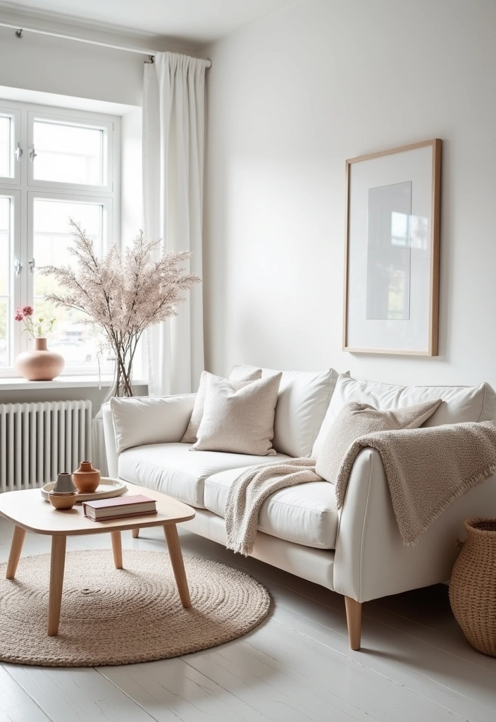 22 Elegant Living Room Design Ideas - 5. Scandinavian Simplicity