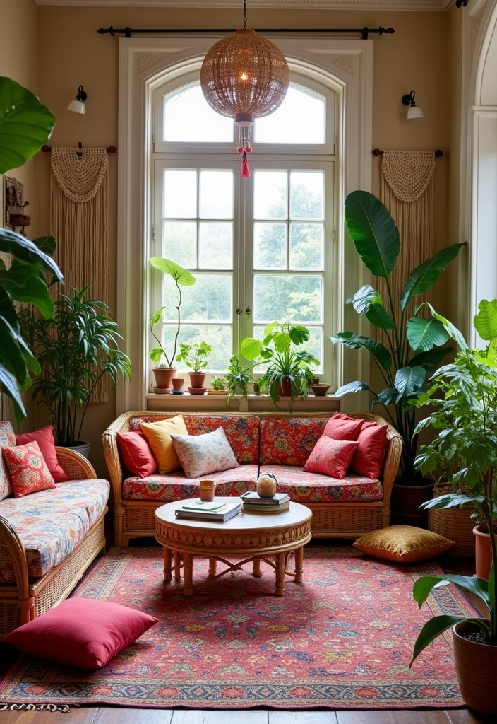 22 Pretty Room Ideas to Transform Your Living Space - 1. Bohemian Chic Vibes