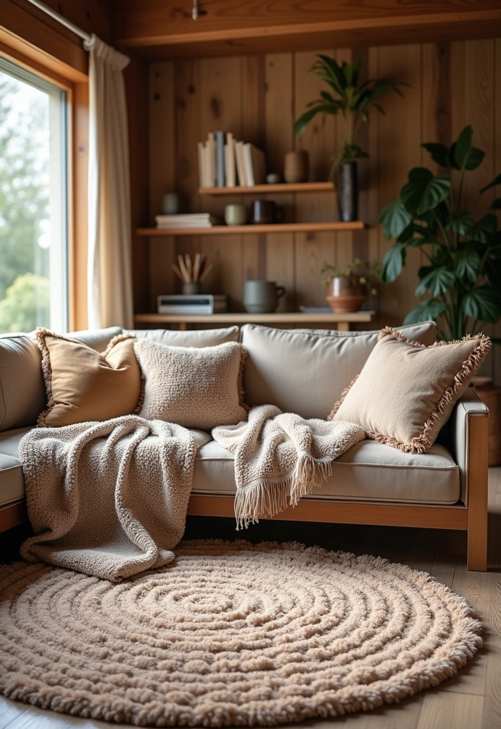 22 Pretty Room Ideas to Transform Your Living Space - 15. Textured Layers