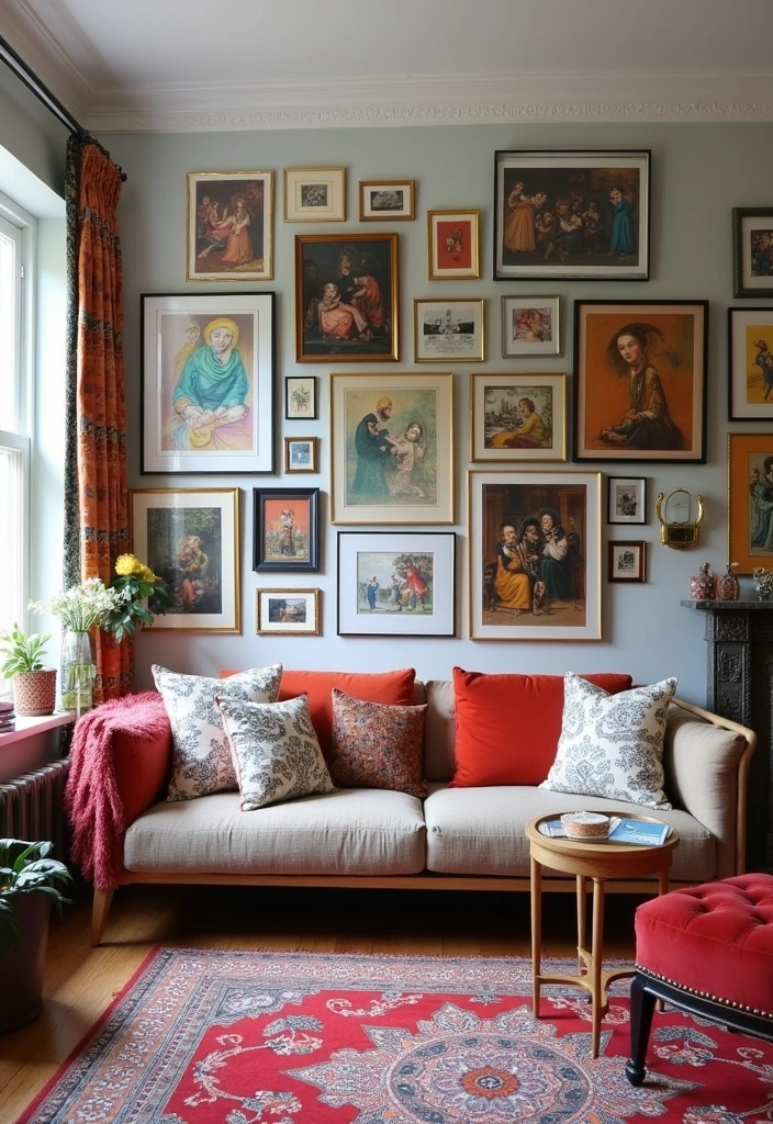 22 Pretty Room Ideas to Transform Your Living Space - 16. Artistic Expressions