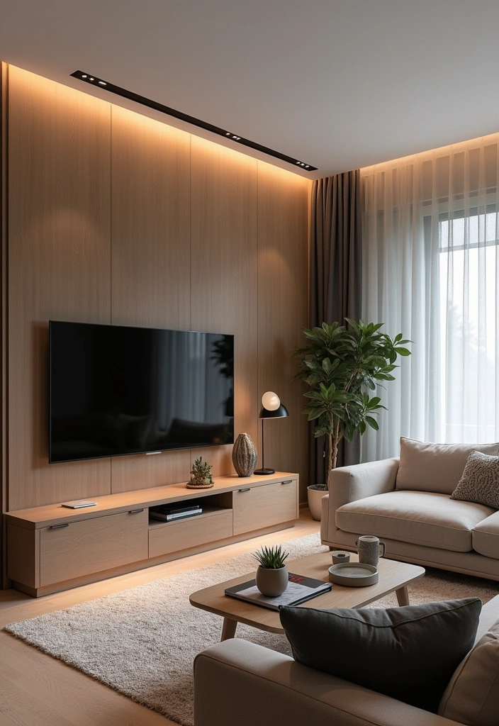 22 Pretty Room Ideas to Transform Your Living Space - 18. Smart Tech Integration