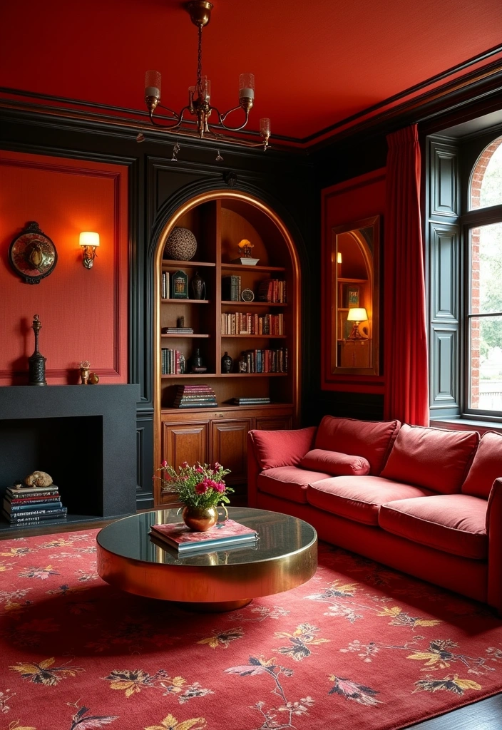 22 Pretty Room Ideas to Transform Your Living Space - 9. Art Deco Glam
