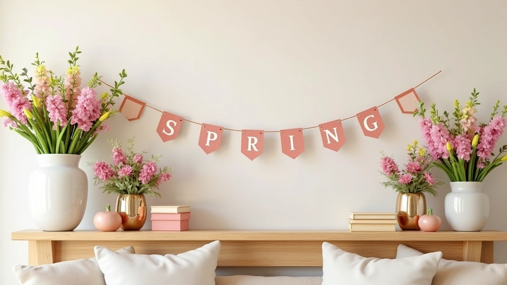 22 Spring Mantel Decorating Ideas