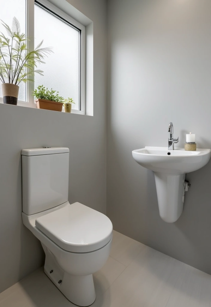 22 Water Closet Ideas for Stylish Small Spaces - 1. Minimalist Marvel