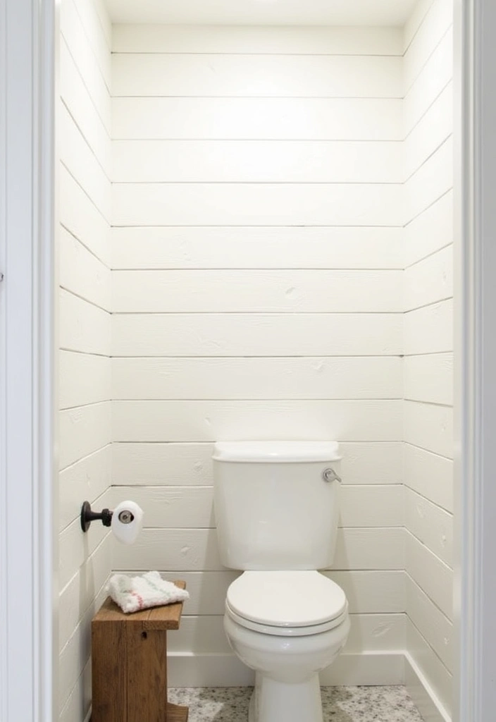 22 Water Closet Ideas for Stylish Small Spaces - 17. Textured Walls