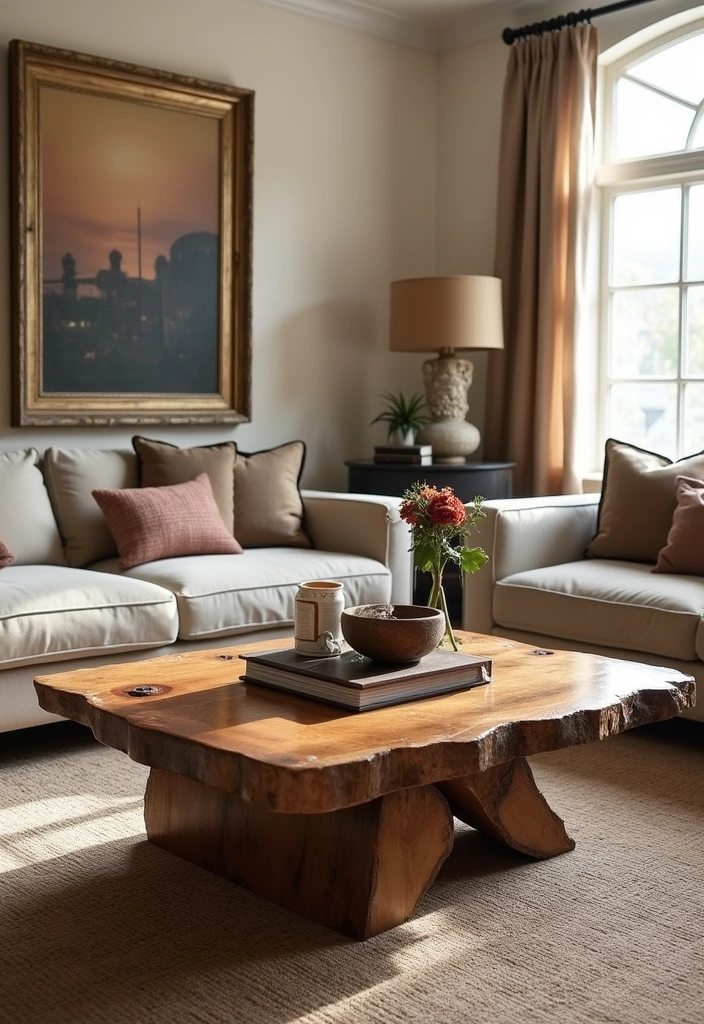 22 Western Living Room Ranch Style Ideas - 13. Statement Furniture Pieces