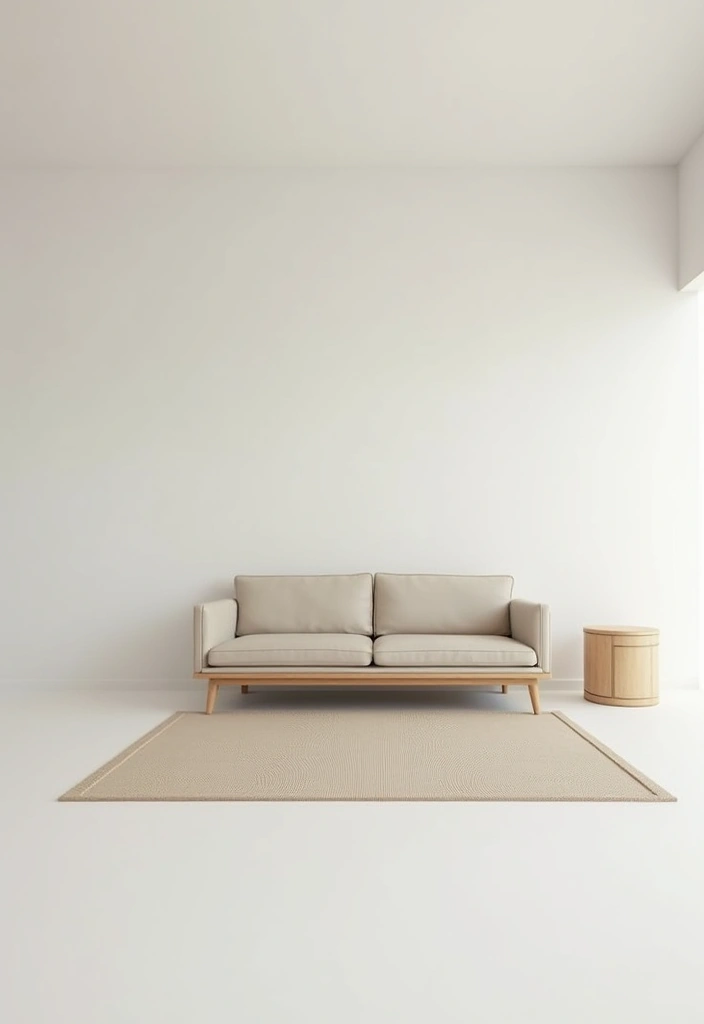 23 Japandi Living Room Design Ideas - 7. Embrace Negative Space
