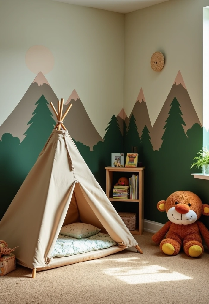 23 Kids Room Interior Ideas to Spark Imagination - 2. Adventure Awaits