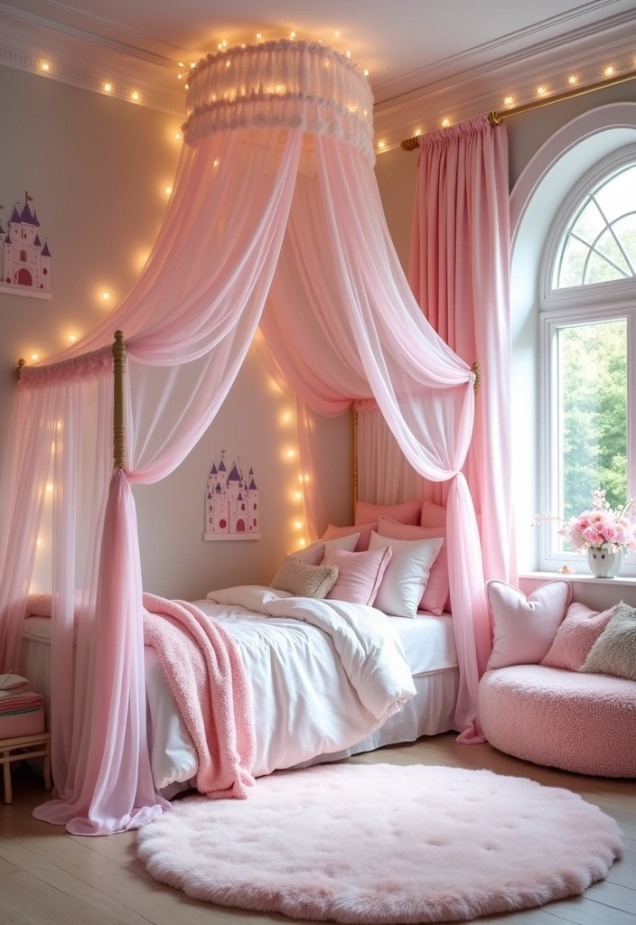 23 Kids Room Interior Ideas to Spark Imagination - 3. Magical Fairytale