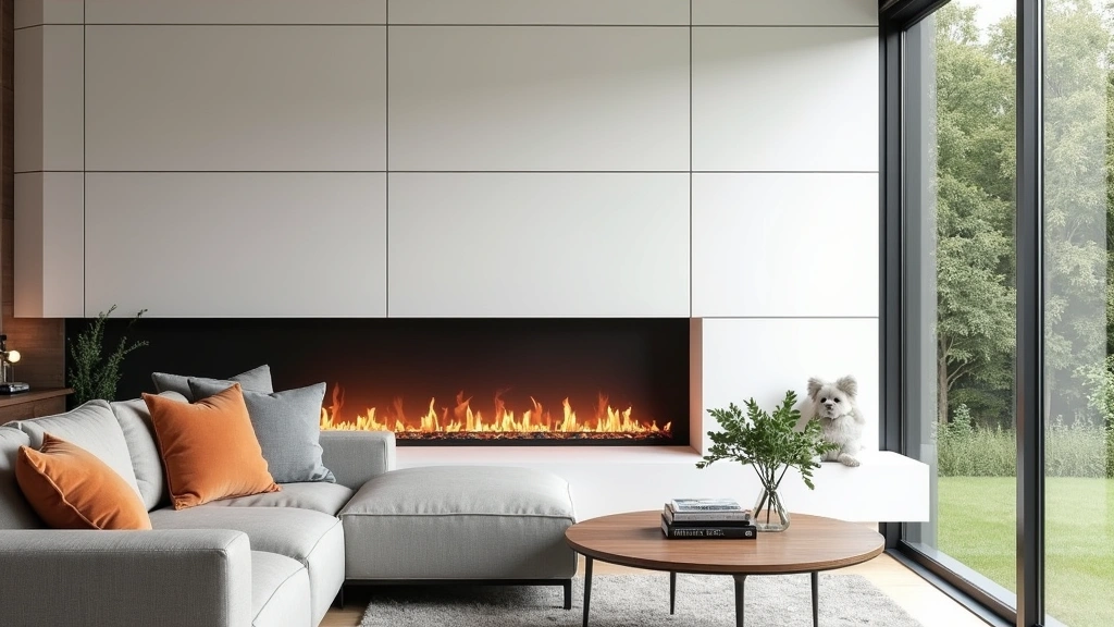 23 Modern Fireplace Wall Living Room Ideas