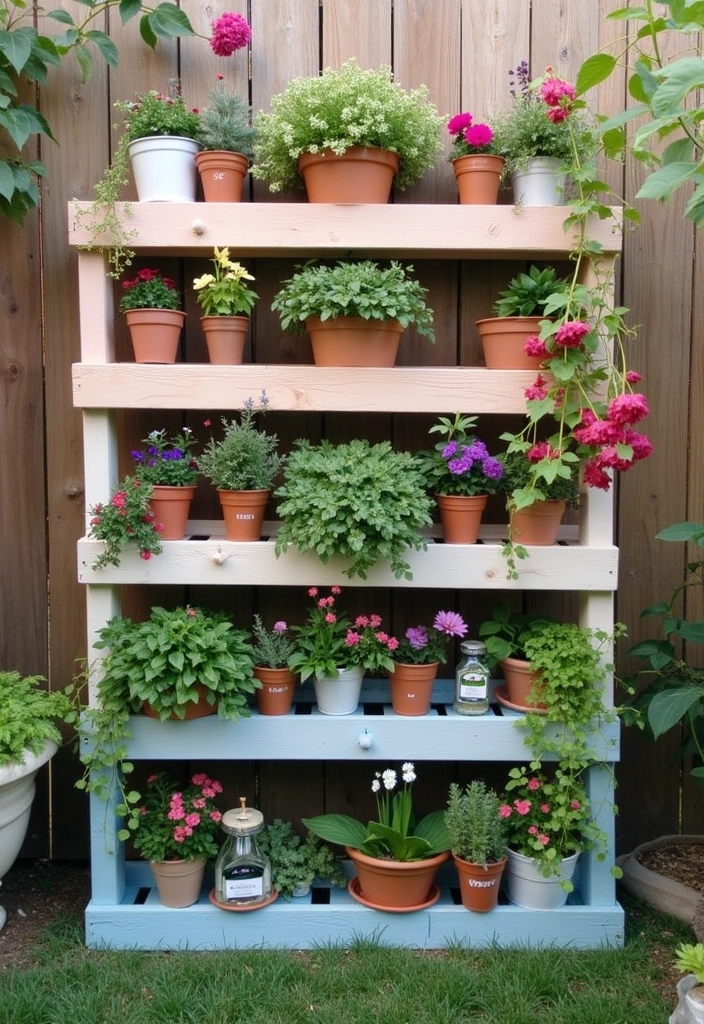 23 Plant Wall Shelf Ideas to Transform Your Home Decor - 11. DIY Pallet Shelves
