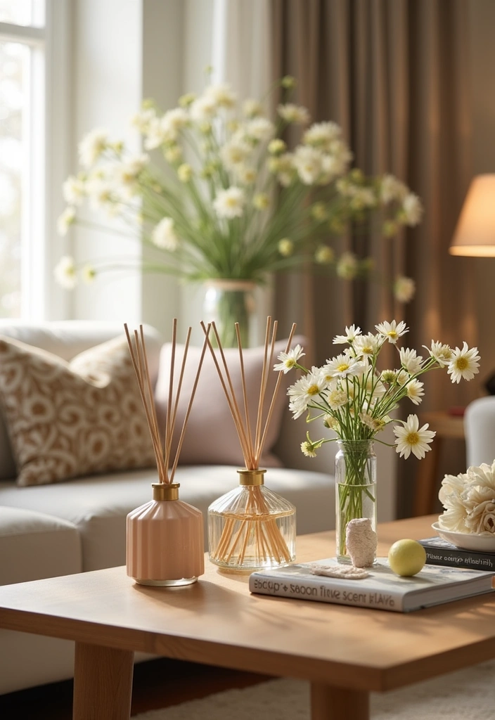 23 Spring Decorating Ideas for the Home - 15. Seasonal Scent Diffusers