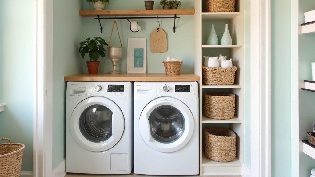 23 Stacked Laundry Room Ideas for Small Spaces