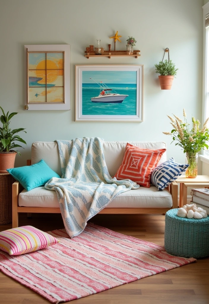 23 Summer Room Decor Ideas to Brighten Your Space - 14. Create Outdoor-Inspired Spaces