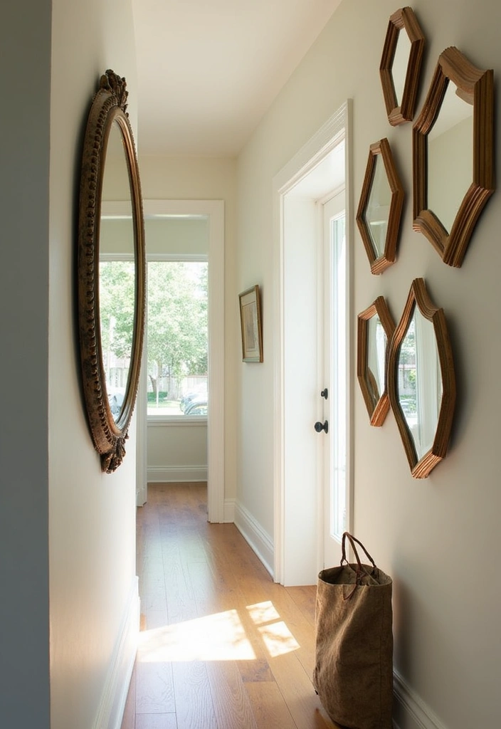 23 Summer Room Decor Ideas to Brighten Your Space - 8. Use Mirrors to Enhance Light