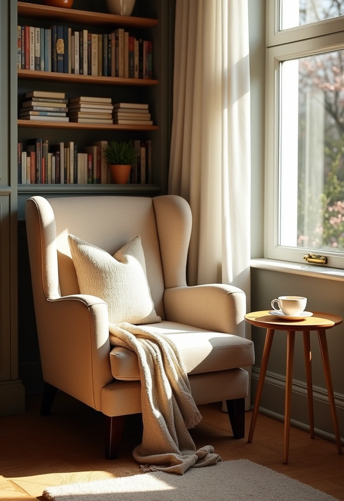 24 Beauty Room Decor Ideas - 4. Cozy Reading Nook