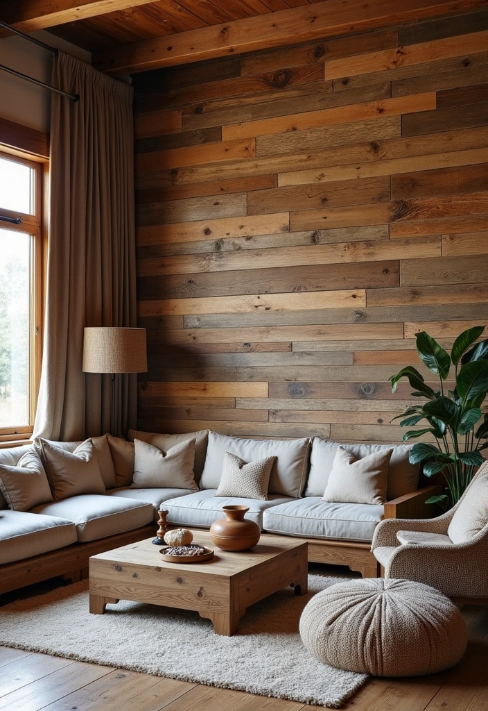 24 Chill Room Aesthetic Ideas - 12. Textured Walls